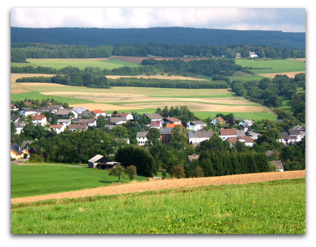 Ortsansicht in Richtung Heiligenb&ouml;sch